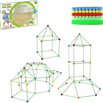 Topi Toys STEM Konstrukcija za šator sa plaštom za dečake i devojčice 3+