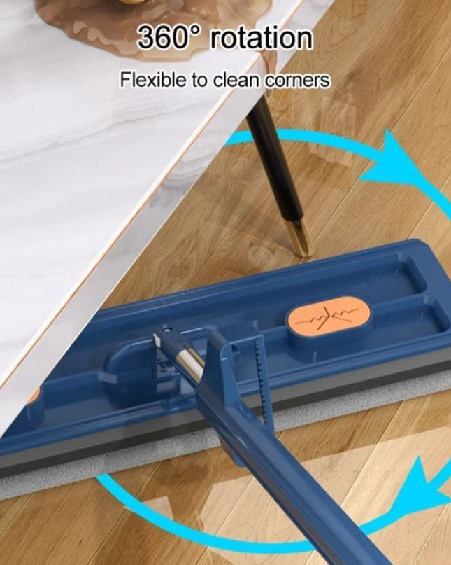 Cleanmate Praktični mop sa samoceđenjem + 2 mikrofiber krpe