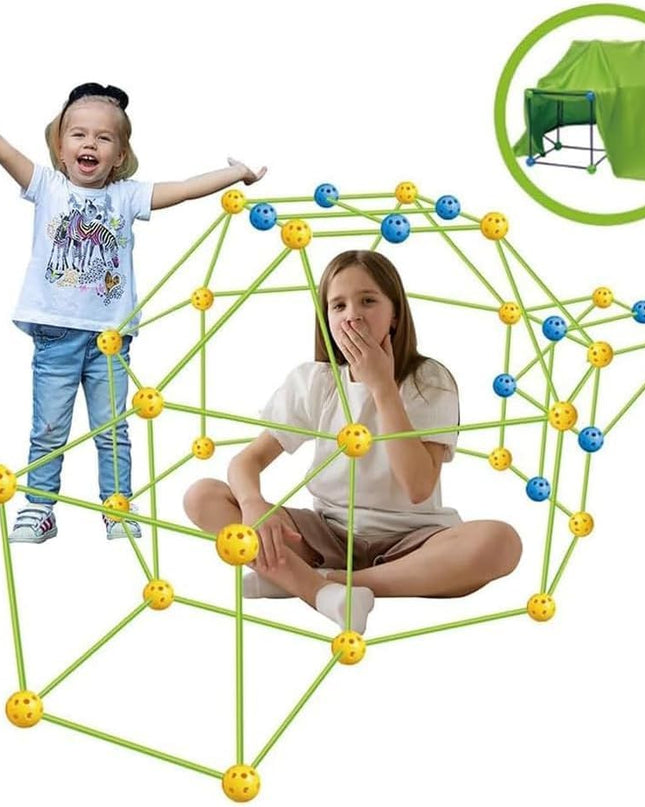 Topi Toys STEM Konstrukcija za šator sa plaštom za dečake i devojčice 3+