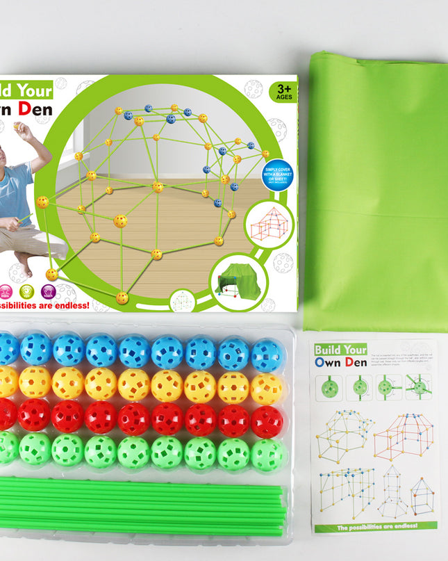 Topi Toys STEM Konstrukcija za šator sa plaštom za dečake i devojčice 3+