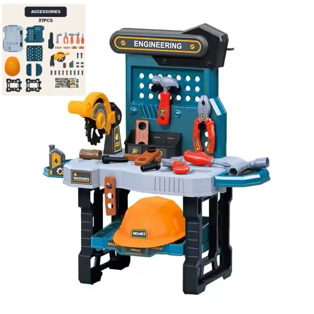 Topi Toys Edukativna Igračka u vidu majstorske radionice sa 37 alata za decu uzrasta 3+
