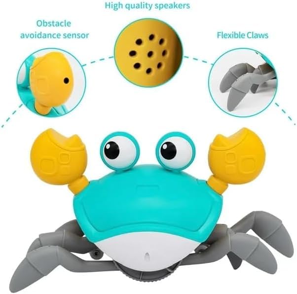 Topi Toys Interaktivna Igračka Hodajuća Kraba na baterije