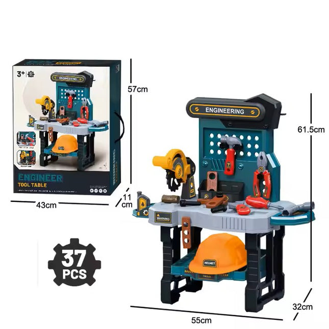 Topi Toys Edukativna Igračka u vidu majstorske radionice sa 37 alata za decu uzrasta 3+