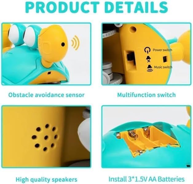 Topi Toys Interaktivna Igračka Hodajuća Kraba na baterije