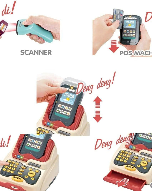 Topi Toys Edukativna Igračka u vidu Supermarketa sa 48 delova za decu uzrasta 3+