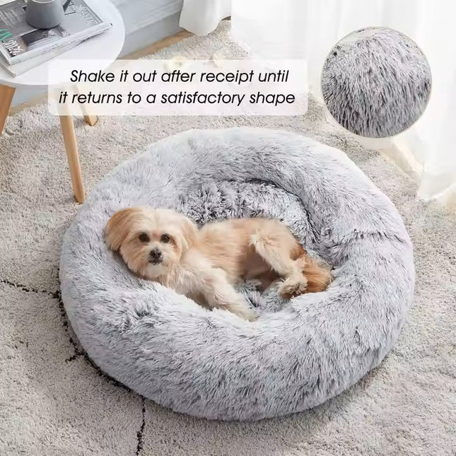 Petmates okrugli ležaj u obliku krofne za mačke i pse