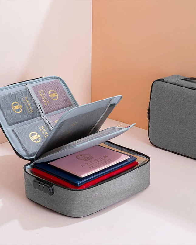 HOMEMATES 1+1 Gratis Organizator za dokumente sive boje 37*27*10