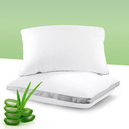 Homemates Jastuk Aloe Vera – Set od 2 komada od memorijske pene