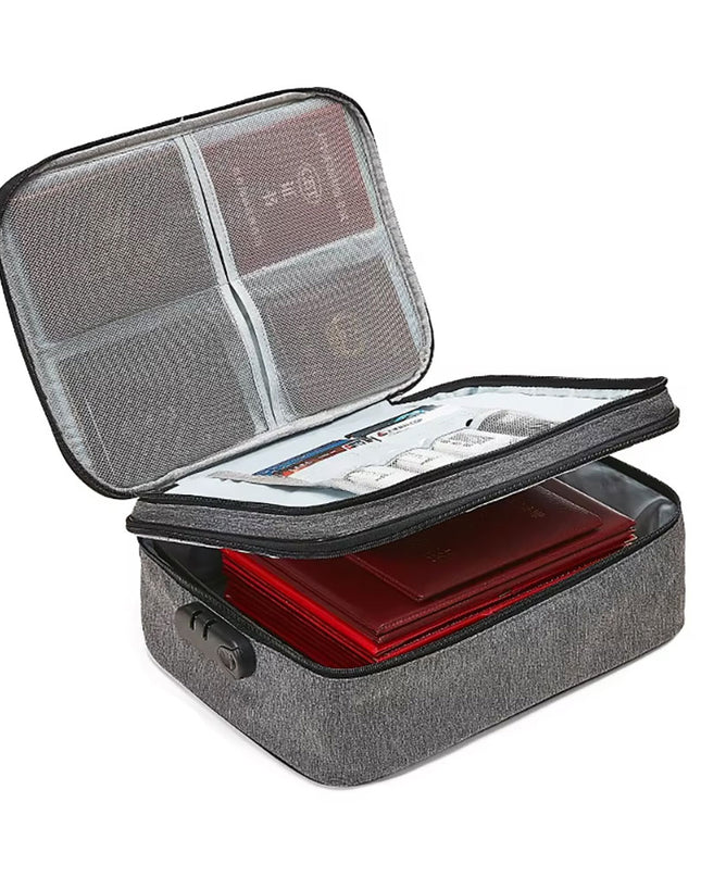 HOMEMATES 1+1 Gratis Organizator za dokumente sive boje 37*27*10