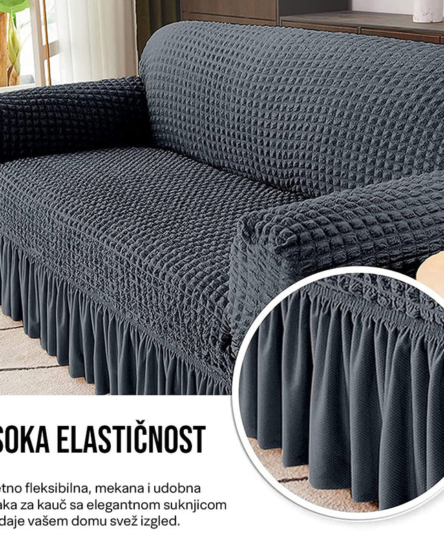 Homemates 1 plus 1 gratis retro pokrivač za dvosede i kauče od 145cm do 185cm
