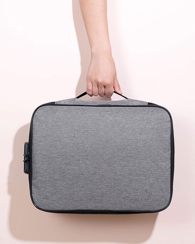 HOMEMATES 1+1 Gratis Organizator za dokumente sive boje 37*27*10