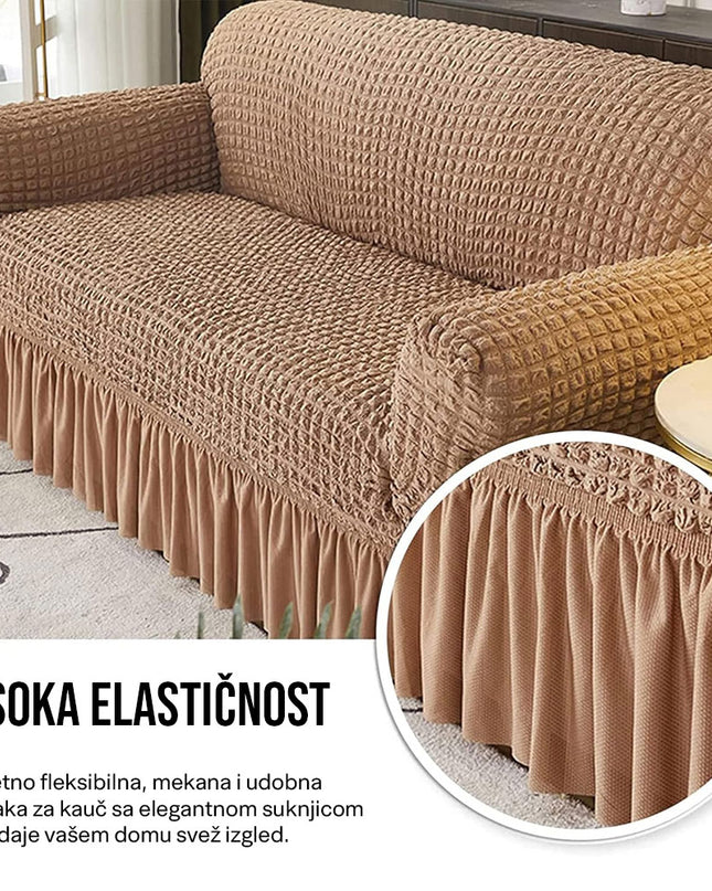 Homemates 1 plus 1 gratis retro pokrivač za dvosede i kauče od 145cm do 185cm