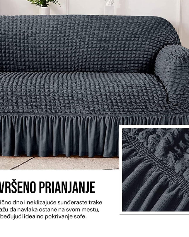 Homemates 1 plus 1 gratis retro pokrivač za dvosede i kauče od 145cm do 185cm