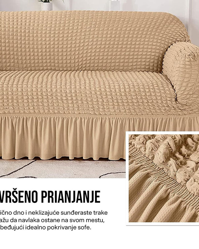 Homemates 1 plus 1 gratis retro pokrivač za dvosede i kauče od 145cm do 185cm