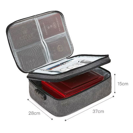 HOMEMATES 1+1 Gratis Organizator za dokumente sive boje 37*27*10