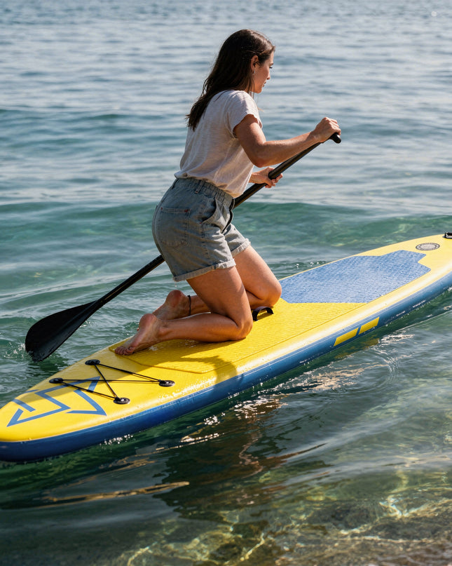 Tripmates SUP Solo daska na naduvavanje za 1 osobu, 320×76×15 cm, žuta