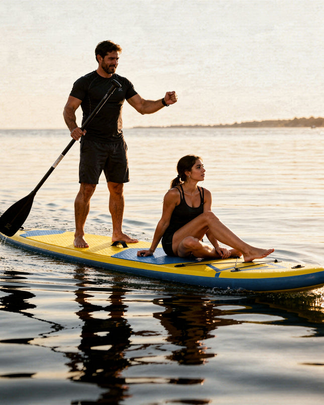Tripmates SUP Solo daska na naduvavanje za 1 osobu, 320×76×15 cm, žuta