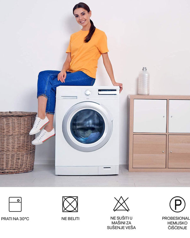 Homemates 1 plus 1 gratis retro pokrivač za dvosede i kauče od 145cm do 185cm