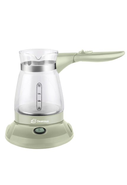 Deaktion stakleno električno kuvalo za kafu 600W, kapacitet 500ml, pastelno zelena