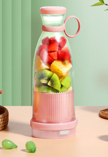 Homemates Prenosivi blender na bateriju roze boje 380ml
