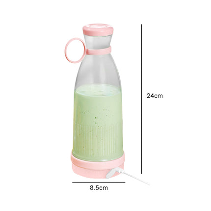 Homemates Prenosivi blender na bateriju roze boje 380ml
