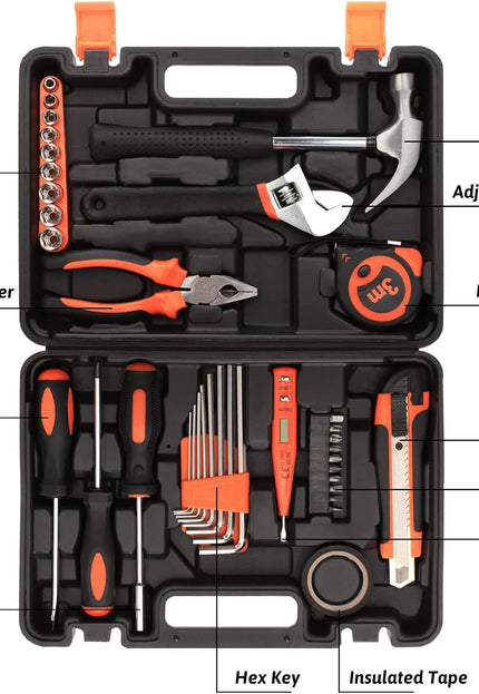 Homemate komplet ručnih alata 38 u 1 – za kuću i radionicu