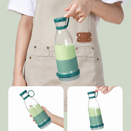 Homemates Prenosivi blender na bateriju zelene boje 380ml