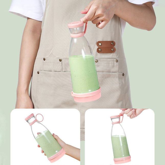 Homemates Prenosivi blender na bateriju roze boje 380ml