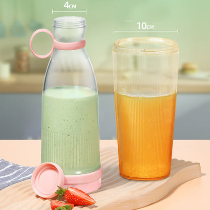 Homemates Prenosivi blender na bateriju roze boje 380ml