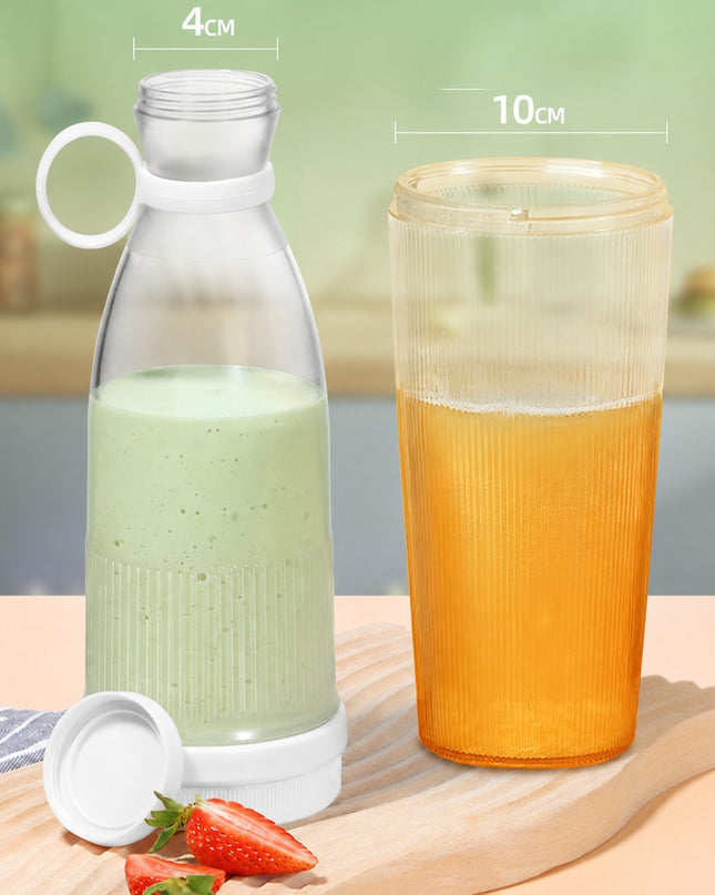 Homemates Prenosivi blender na bateriju bele boje 380ml