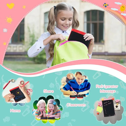 TOPI TOYS DUO Set Magična LCD 8.5" tabla za crtanje, crna (2kom)