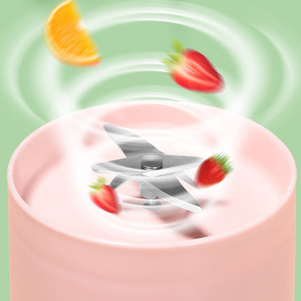 Homemates Prenosivi blender na bateriju roze boje 380ml