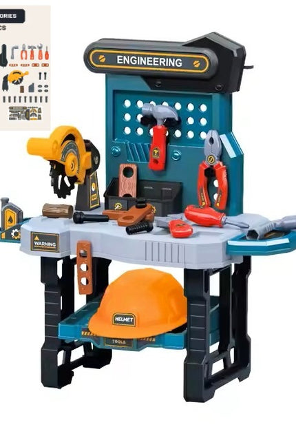 Topi Toys Edukativna Igračka u vidu majstorske radionice sa 37 alata za decu uzrasta 3+