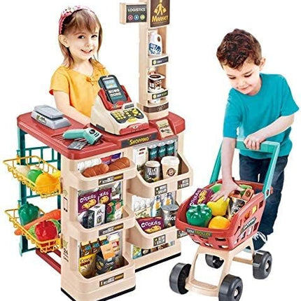 Topi Toys Edukativna Igračka u vidu Supermarketa sa 48 delova za decu uzrasta 3+