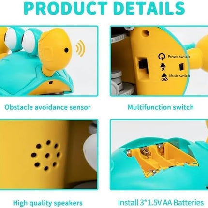 Topi Toys Interaktivna Igračka Hodajuća Kraba na baterije