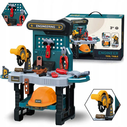 Topi Toys Edukativna Igračka u vidu majstorske radionice sa 37 alata za decu uzrasta 3+